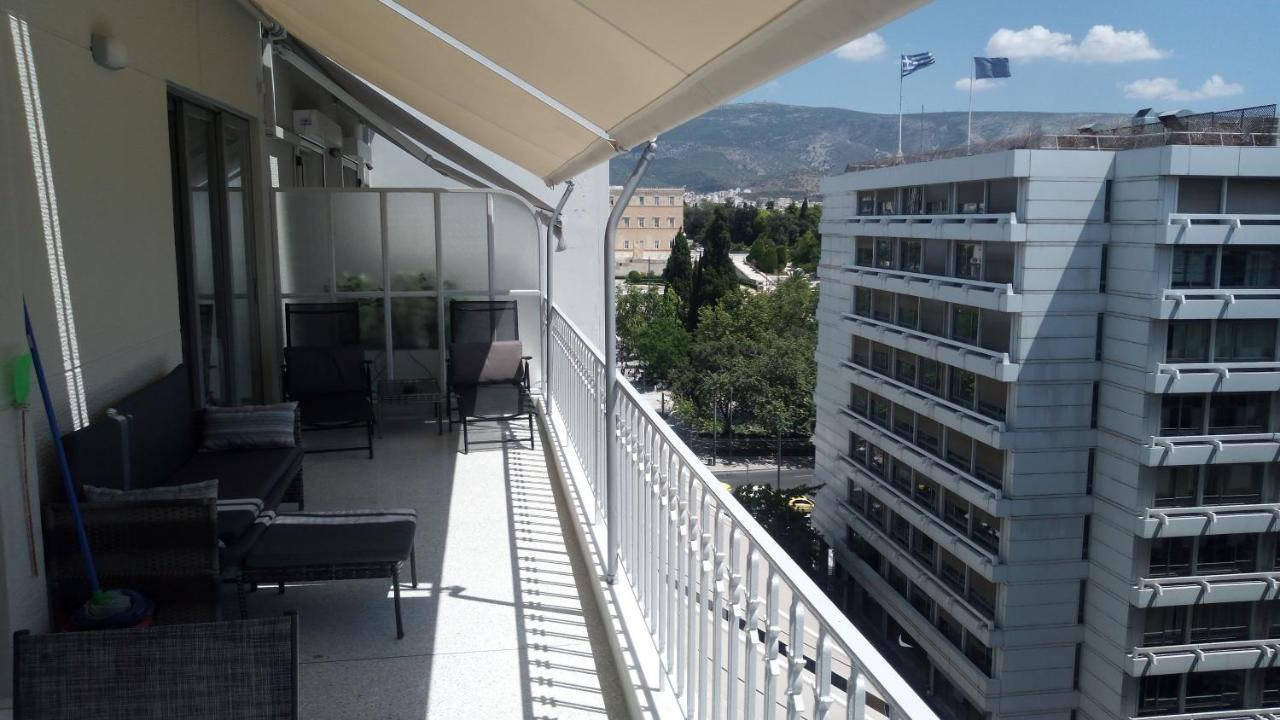 Parthenon And Syntagma Square View Apartment Atene Esterno foto