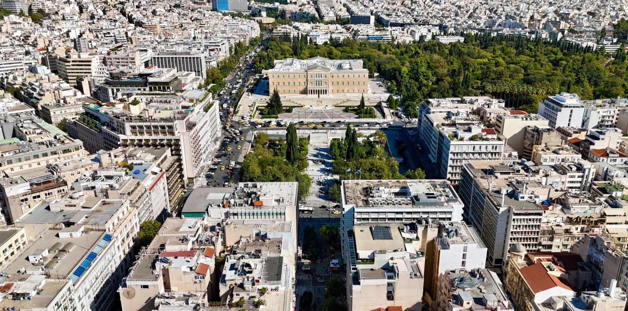 Parthenon And Syntagma Square View Apartment Atene Esterno foto